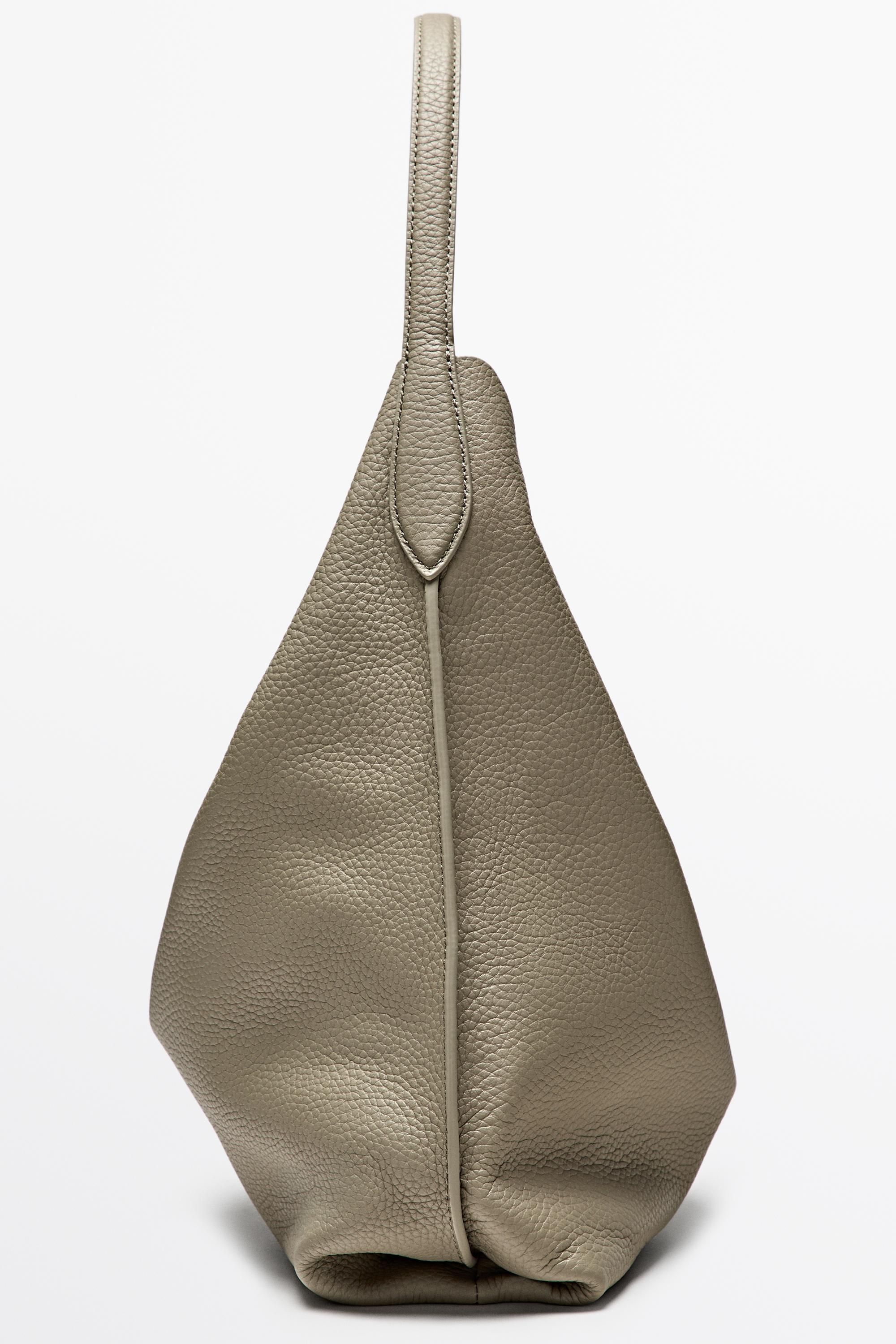 Medium nappa leather shoulder bag